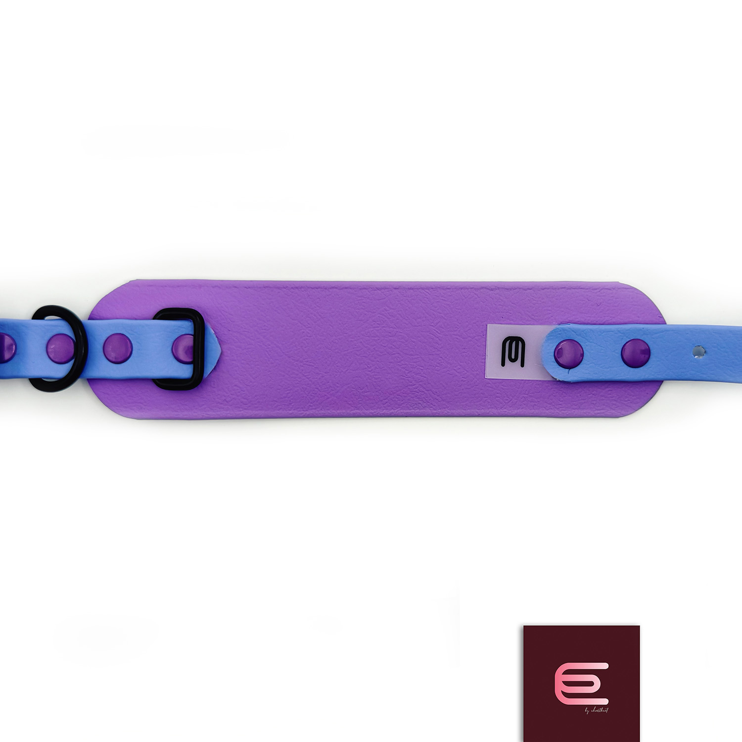 Italian greyhound collar EYESH 309 BioThane® - EYESH -for dog walks- image 1