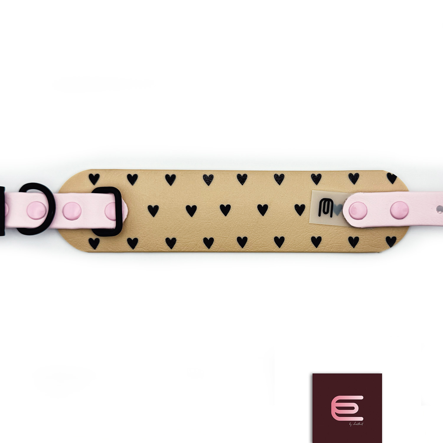 Italian greyhound collar EYESH 324 BioThane® - EYESH -for dog walks- image 1