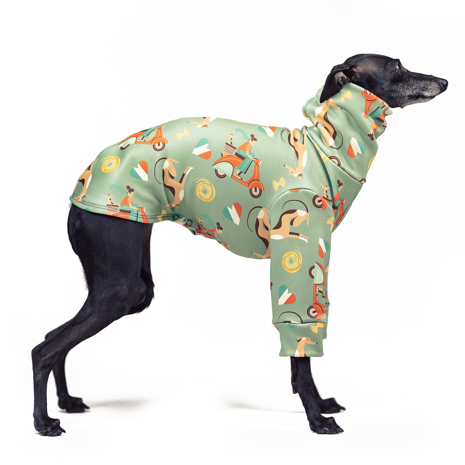 Italian greyhound clothing ITALIAN LOVE Stretchmax® blouse - Wear.Chartbeat image 1