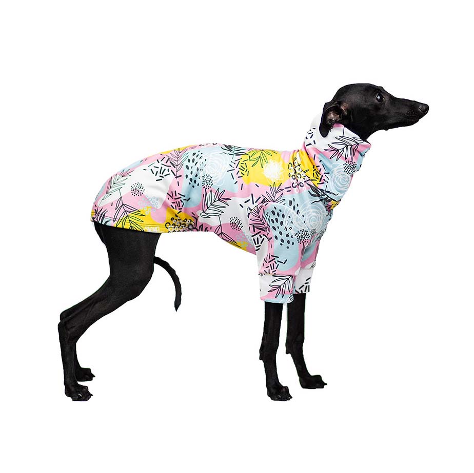 Italian greyhound clothing HAPPY MONDAY blouse - Wear.Chartbeat image 2