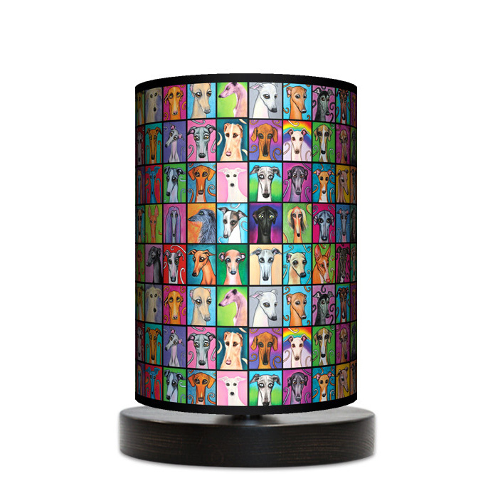 Night light lamp with sighthounds MIJA - Wear.Chartbeat image 1
