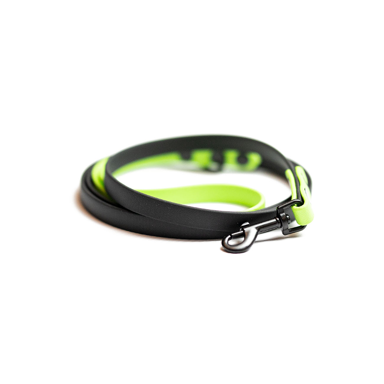 Italian greyhound leash Black Apple BioThane® - ACC image 1