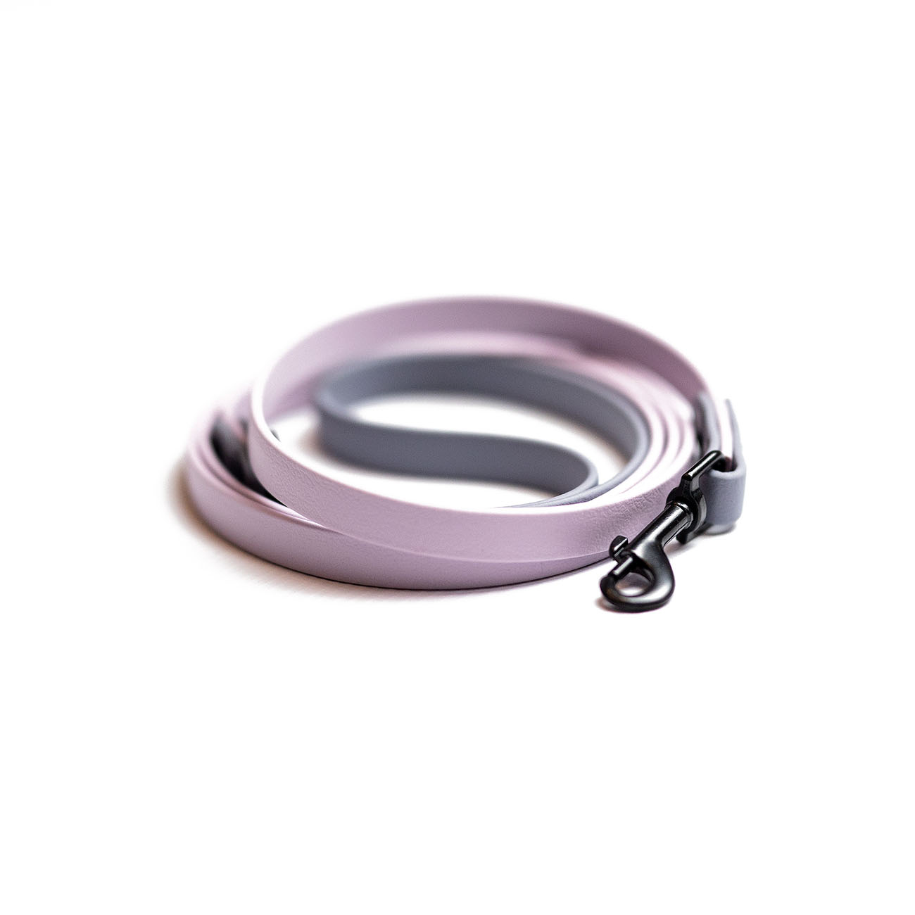 Italian greyhound leash Grey Lavender BioThane® - ACC image 1