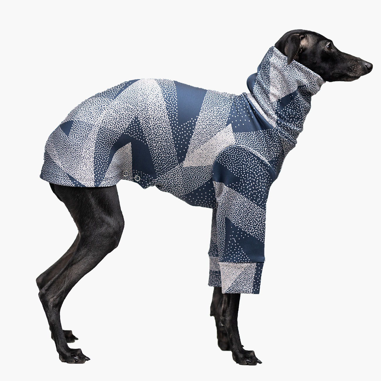 Italian greyhound clothing GREY TRIANGLE blouse - Wear.Chartbeat image 2