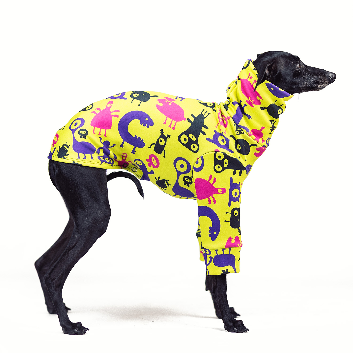 Italian greyhound clothing NEON MONSTER Stretchmax® blouse - Wear.Chartbeat image 1