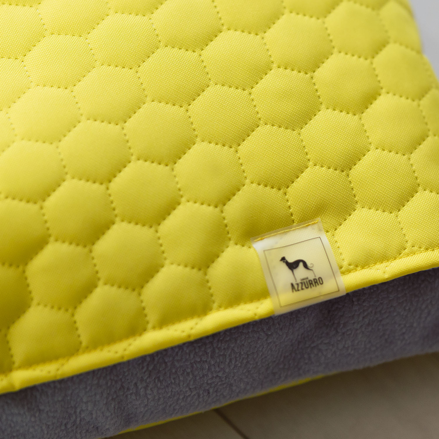 Iitalian greyhound bed Neon Yellow waterproof - Sangue Azzurro image 4