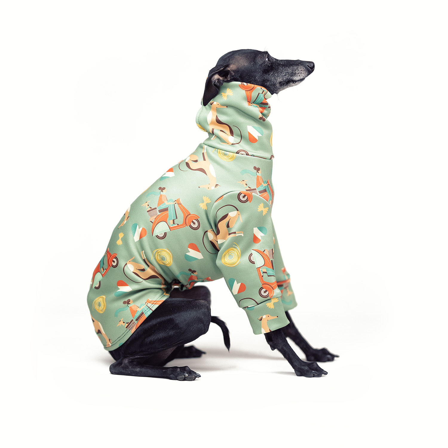 Italian greyhound clothing ITALIAN LOVE Stretchmax® blouse - Wear.Chartbeat image 2