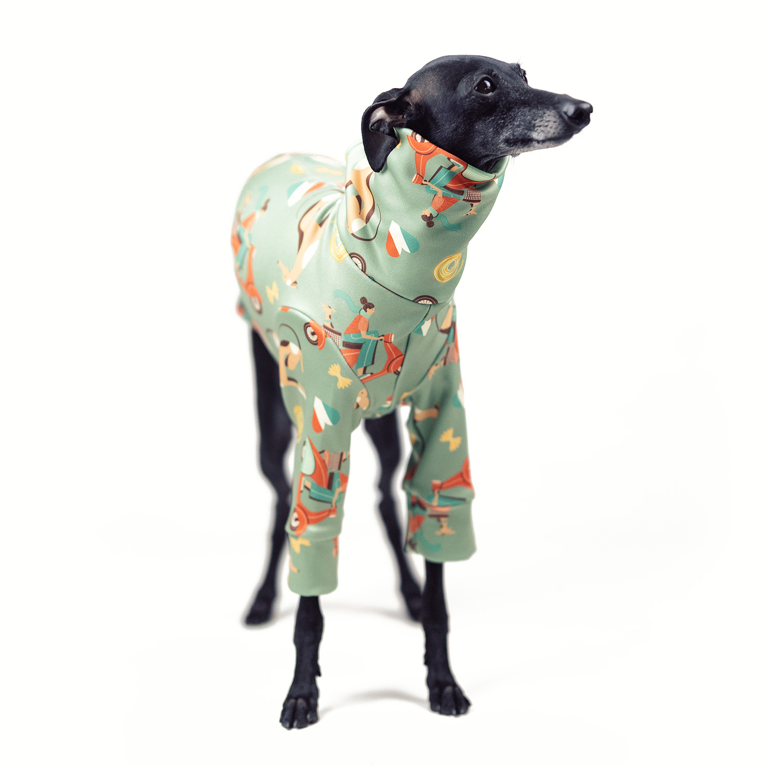 Italian greyhound clothing ITALIAN LOVE Stretchmax® blouse - Wear.Chartbeat image 3