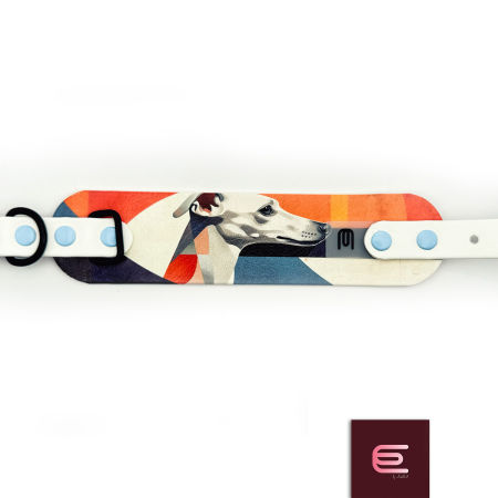 Italian greyhound collar EYESH 294 BioThane®