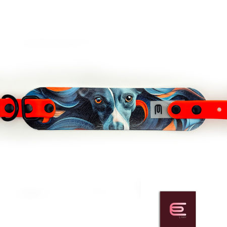 Italian greyhound collar EYESH 295 BioThane®