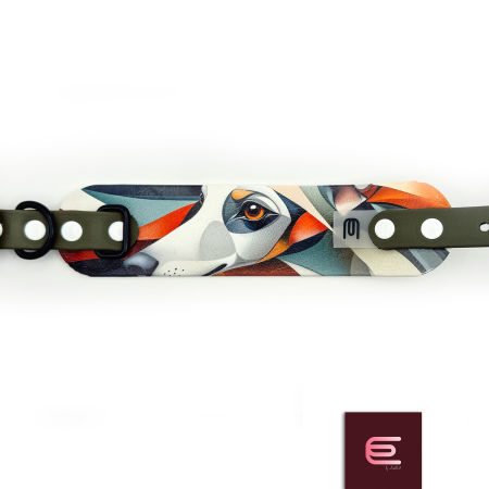 Italian greyhound collar EYESH 296 BioThane®