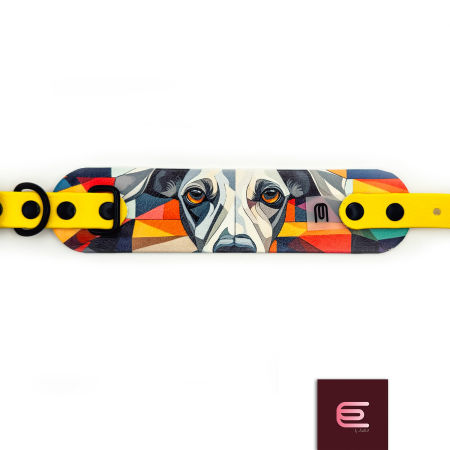 Italian greyhound collar EYESH 299 BioThane®