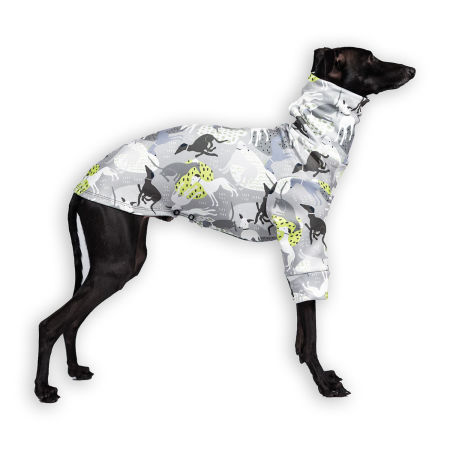 Italian greyhound clothing CHARTOUFLAGE Stretchmax® blouse - Wear.Chartbeat image 1