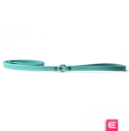Italian greyhound leash Dusty Turq BioThane®