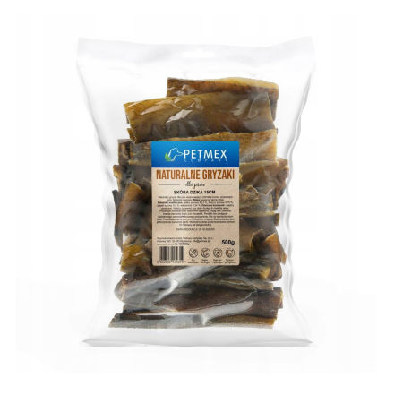 Italian greyhound chew - dried wild boar skin