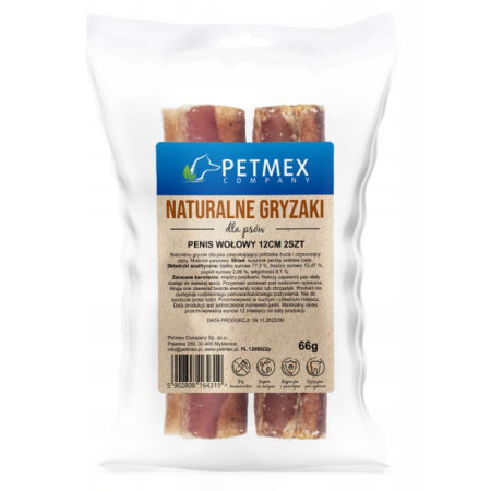 Italian greyhound chew - beef penis sticks - Petmex image 1