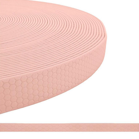 Long lead for talian greyhound made of PVC Hexa pastel pink 2m - EYESH -for dog walks- image 2