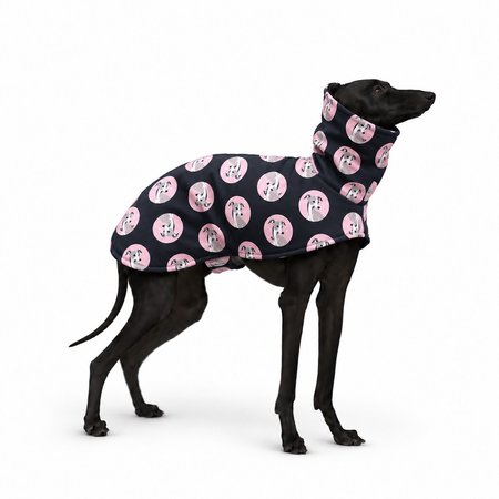 Italian greyhound IGCONIC PINK Softshell® jacket