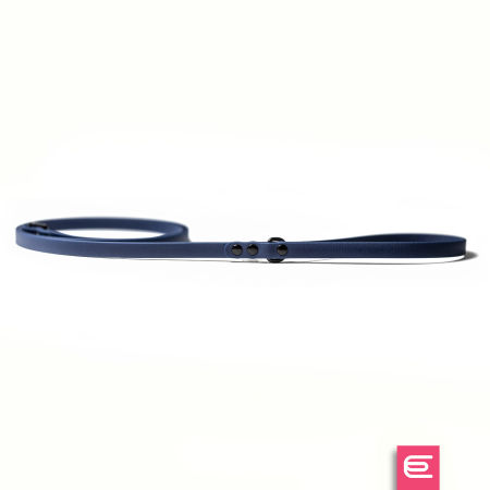Italian greyhound leash Navy BioThane®