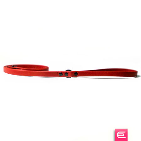 Italian greyhound leash Red BioThane®